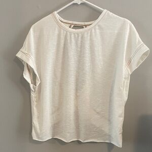 White open back top